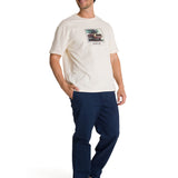 Polera Manga Corta Hombre Relaxed Innovation Blanco CAT