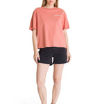 Polera Manga Corta Boxy Mujer Bordato CAT Rosa CAT