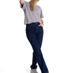 Polera Manga Corta Boxy Mujer Bordato CAT Lila CAT