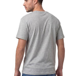 Polera Manga Corta Hombre Slub Knit Relaxed Gris Cat