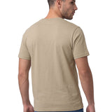 Polera Manga Corta Hombre Heritage Peoria Beige Cat