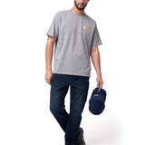 Polera Manga Corta Hombre Sales And Service Gris Cat