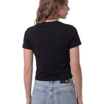 Polera Manga Corta Mujer Heritage Peoria Negro Cat