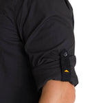Camisa Manga Larga Hombre Convertible Negro CAT