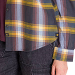 Camisa Manga Larga Mujer Flannel Relaxed L/S Púrpura Cat