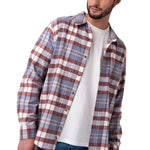 Camisa Manga Larga Hombre Classic Flannel Celeste Cat