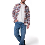 Camisa Manga Larga Hombre Classic Flannel Celeste Cat