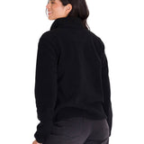 Polar Manga Larga Mujer W Polar Fleece Half Snap Po Negro Cat