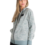 Polerón Unisex Microfleece Full Zip Azul CAT