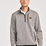 Polar Casual Hombre SWEATER FLEECE QUARTER ZIP JACKET Gris CAT