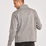 Polar Casual Hombre SWEATER FLEECE QUARTER ZIP JACKET Gris CAT