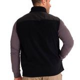 Polar Sin Mangas Hombre Polar Fleece Utility Full Zip Vest Negro Cat