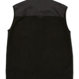 Polar Sin Mangas Hombre Polar Fleece Utility Full Zip Vest Negro Cat