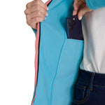 Polar Mujer Microfleece Full Zip Celeste CAT