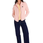 Polar Manga Larga Mujer W Microfleece Full Zip Palo Rosa Cat
