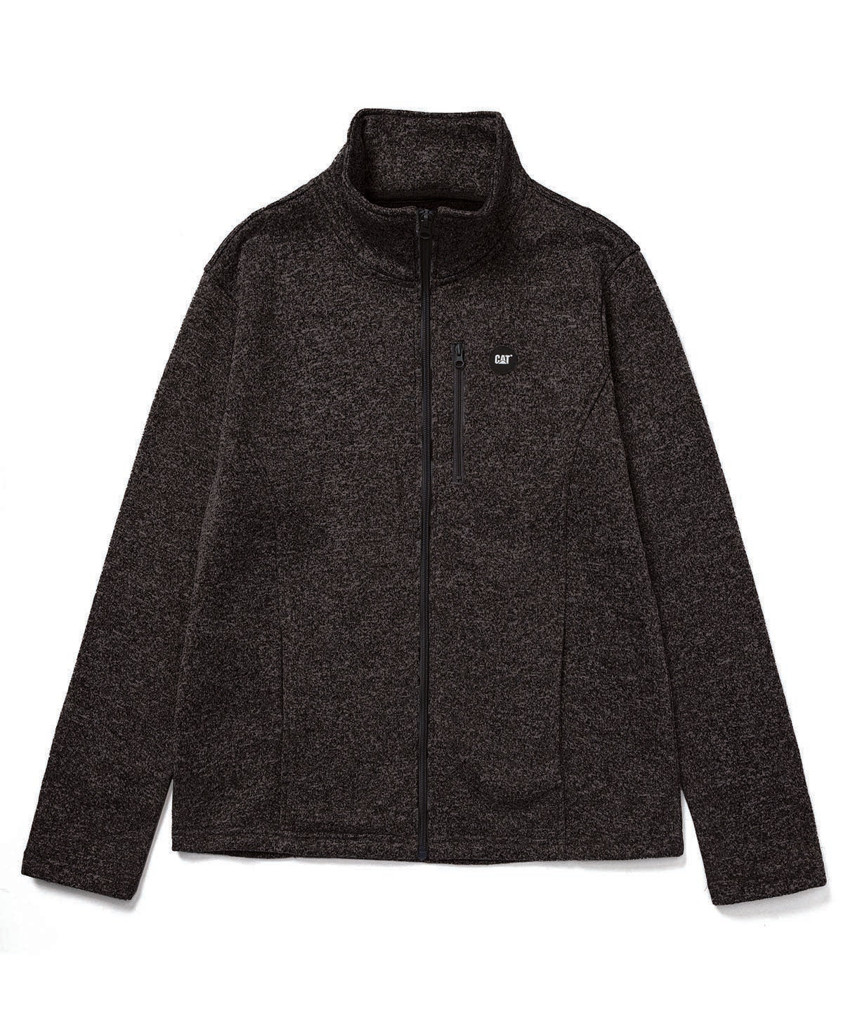 Polar Casual Mujer W SWEATER FLEECE FULL ZIP JACKET Gris CAT