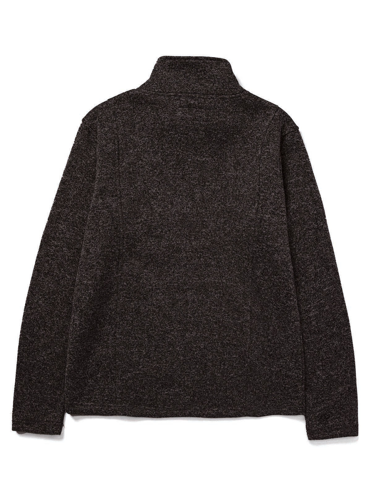 Polar Casual Mujer W SWEATER FLEECE FULL ZIP JACKET Gris CAT