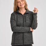 Polar Casual Mujer W SWEATER FLEECE FULL ZIP JACKET Gris CAT