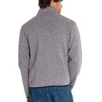Polar Manga Larga Hombre Fleece Full Zip Gris Oscuro Cat