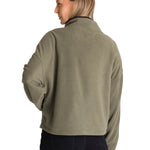 Polar Fleece Mujer Boxy Oversized Verde CAT