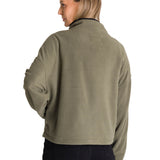 Polar Fleece Mujer Boxy Oversized Verde CAT