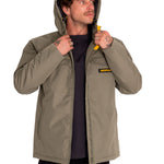 Chaqueta Casual Hombre Heavyweight Insulated Hooded Work Jacket Verde Cat