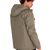 Chaqueta Casual Hombre Heavyweight Insulated Hooded Work Jacket Verde Cat