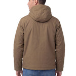 Chaqueta Hombre Heavyweight Insulated Hooded Work Café Cat