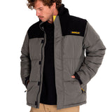 Parka Casual Hombre Heavyweight Insulated Puffer Jacket Gris Cat