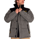 Parka Casual Hombre Heavyweight Insulated Puffer Jacket Gris Cat