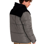 Parka Casual Hombre Heavyweight Insulated Puffer Jacket Gris Cat