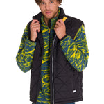 Chaqueta Sin Mangas Casual Hombre MEDIUMWEIGHT INSULATED TRIANGLE QUILTED VEST NEGRO CAT