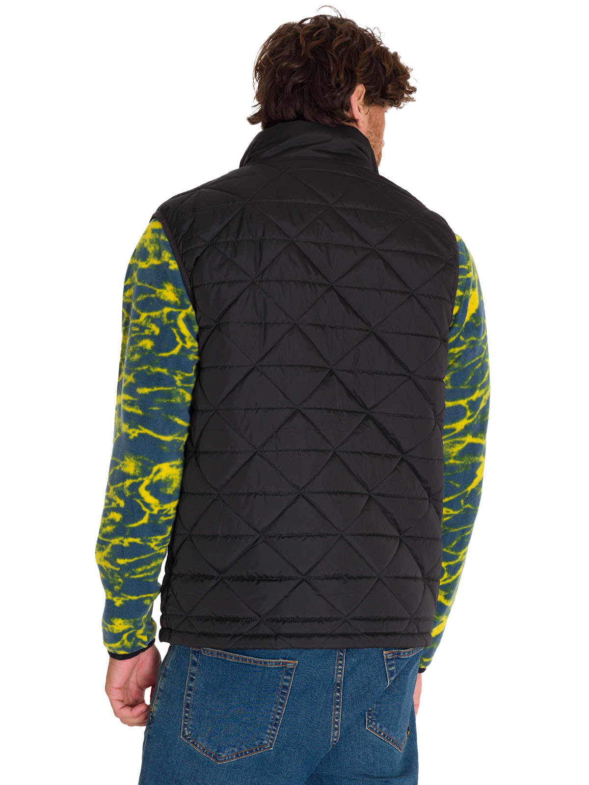 Chaqueta Sin Mangas Casual Hombre MEDIUMWEIGHT INSULATED TRIANGLE QUILTED VEST NEGRO CAT