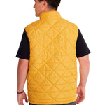 Chaqueta Sin manga Casual Hombre MEDIUMWEIGHT INSULATED TRIANGLE QUILTED VEST Amarillo CAT