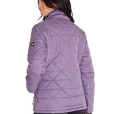 Parka Manga Larga Mujer W Mediumweight Insulated Triangle Quilted Lila Cat