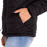 Chaqueta Casual Mujer W MEDIUMWEIGHT INSULATED TRIANGLE QUILTED JACKET NEGRO CAT