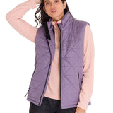 Parka Sin Mangas Mujer W Mediumweight Insulated Triangle Quilted Vest Lila Cat