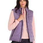 Parka Sin Mangas Mujer W Mediumweight Insulated Triangle Quilted Vest Lila Cat