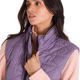 Parka Sin Mangas Mujer W Mediumweight Insulated Triangle Quilted Vest Lila Cat
