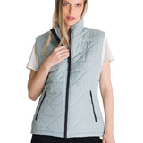 Chaqueta Sin Mangas Mujer Triangulo Acolchado Agua CAT