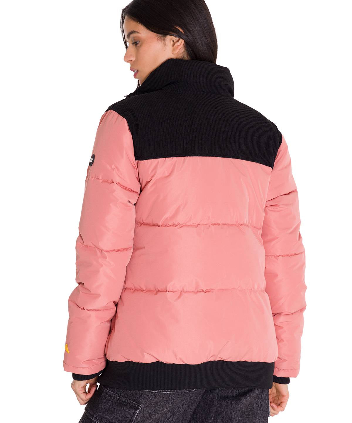 Parka Manga Larga Mujer W Heavyweight Insulated Puffer Coral Cat
