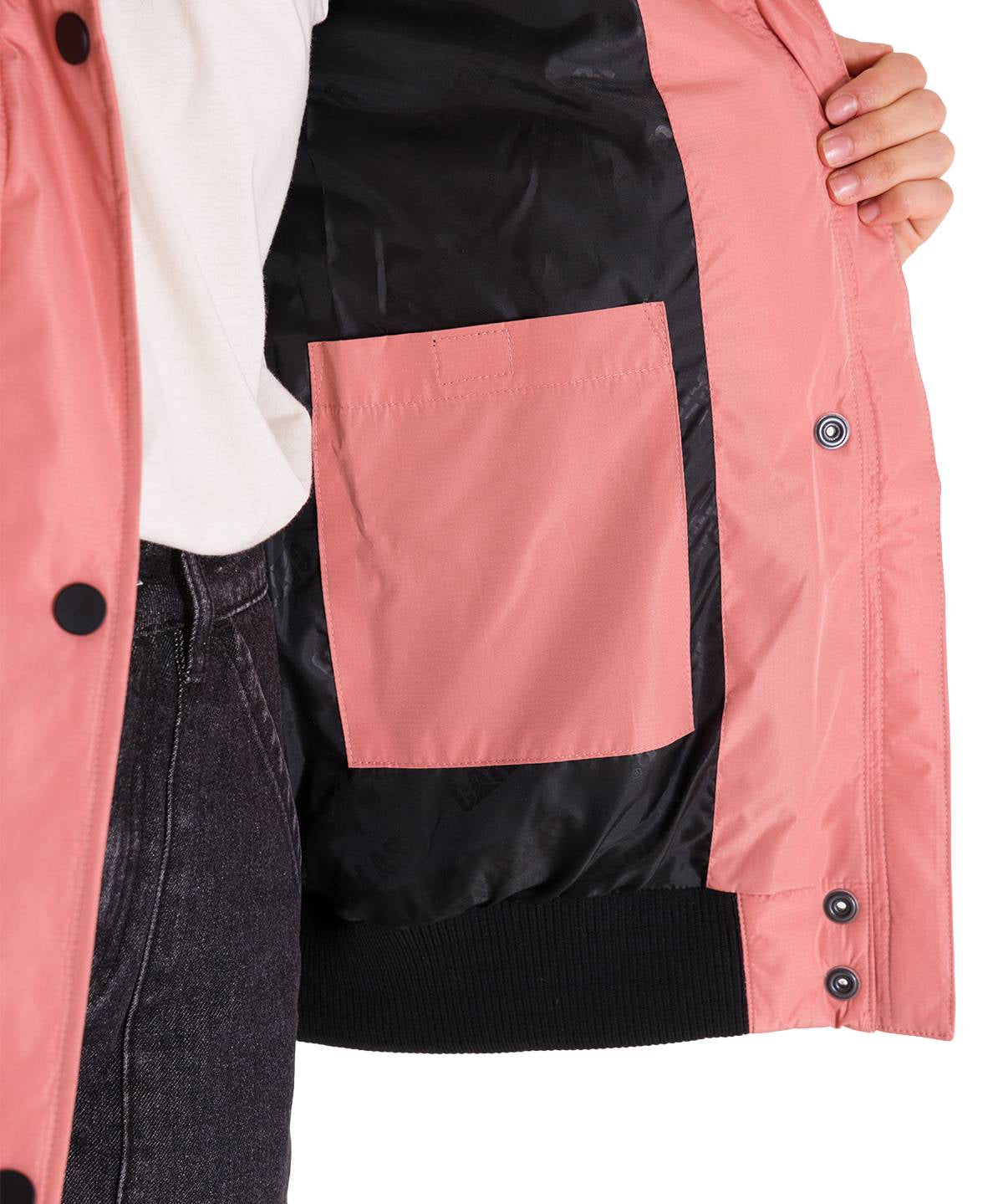 Parka Manga Larga Mujer W Heavyweight Insulated Puffer Coral Cat