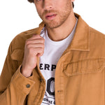 Chaqueta Manga Larga Hombre Heritage Uniform Twill Shirt Caramelo Cat
