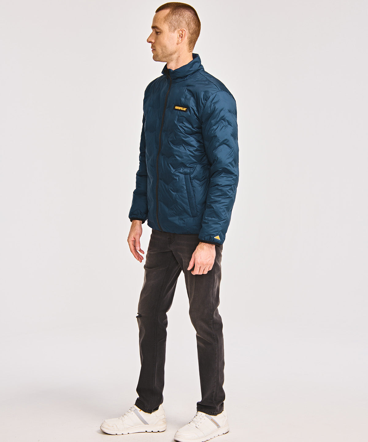 Chaqueta Casual Hombre BONDED MEDIUM WEIGHT INSULATED JACKET Azul CAT