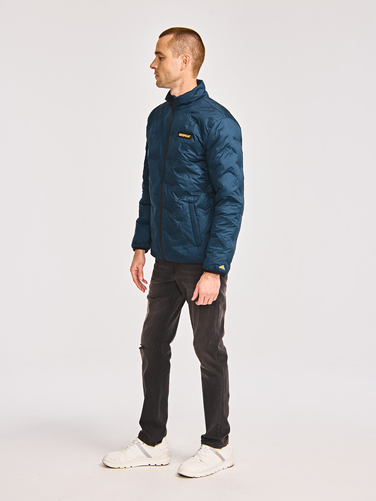 Chaqueta Casual Hombre BONDED MEDIUM WEIGHT INSULATED JACKET Azul CAT