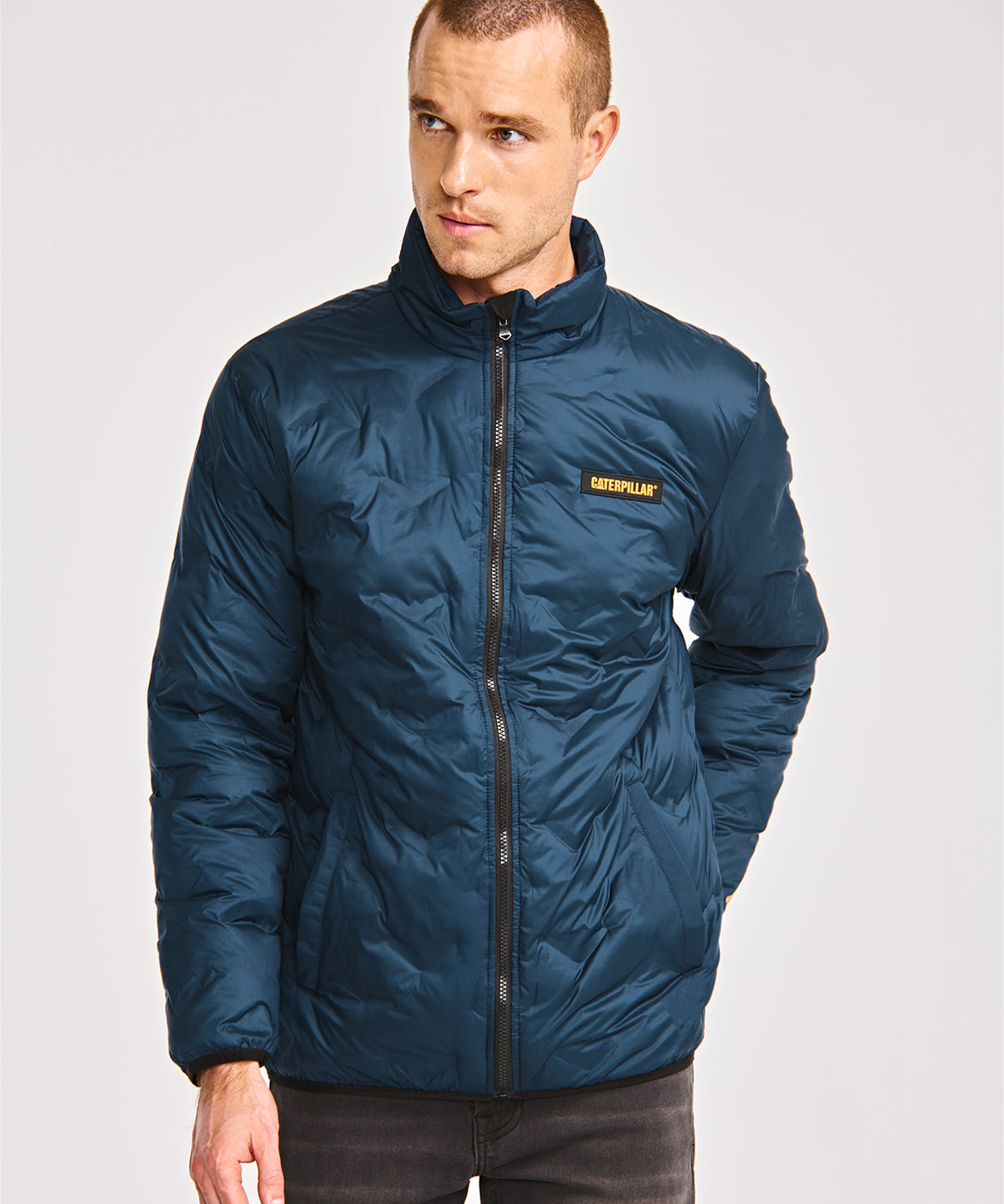 Chaqueta Casual Hombre BONDED MEDIUM WEIGHT INSULATED JACKET Azul CAT