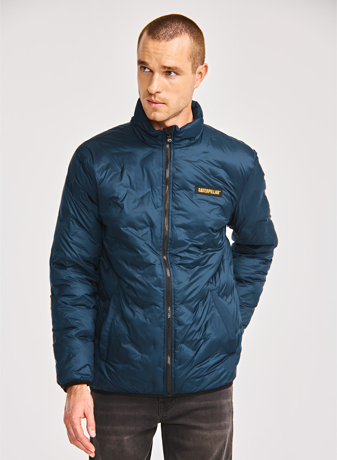 Chaqueta Casual Hombre BONDED MEDIUM WEIGHT INSULATED JACKET Azul CAT