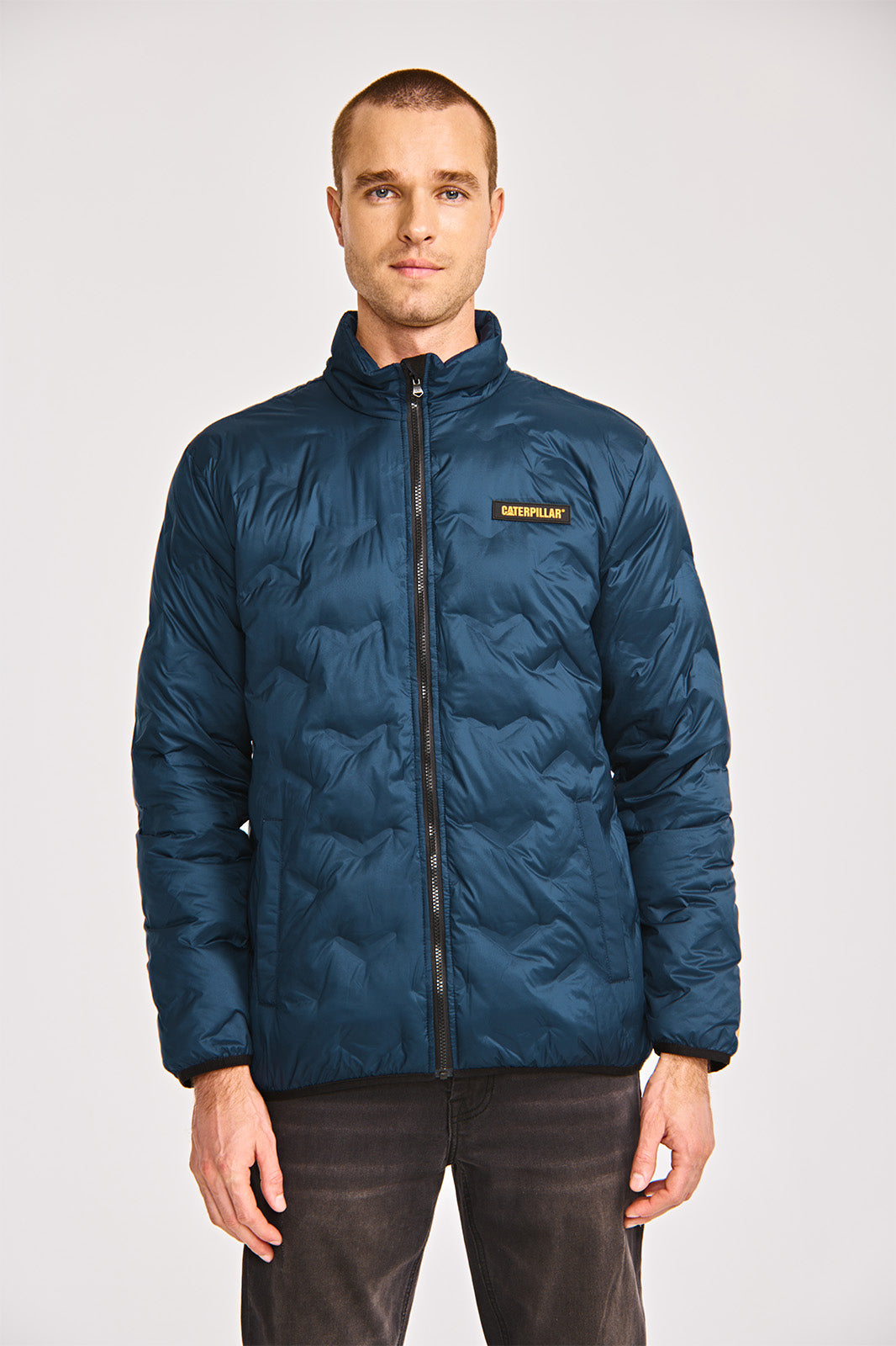 Chaqueta Casual Hombre BONDED MEDIUM WEIGHT INSULATED JACKET Azul CAT