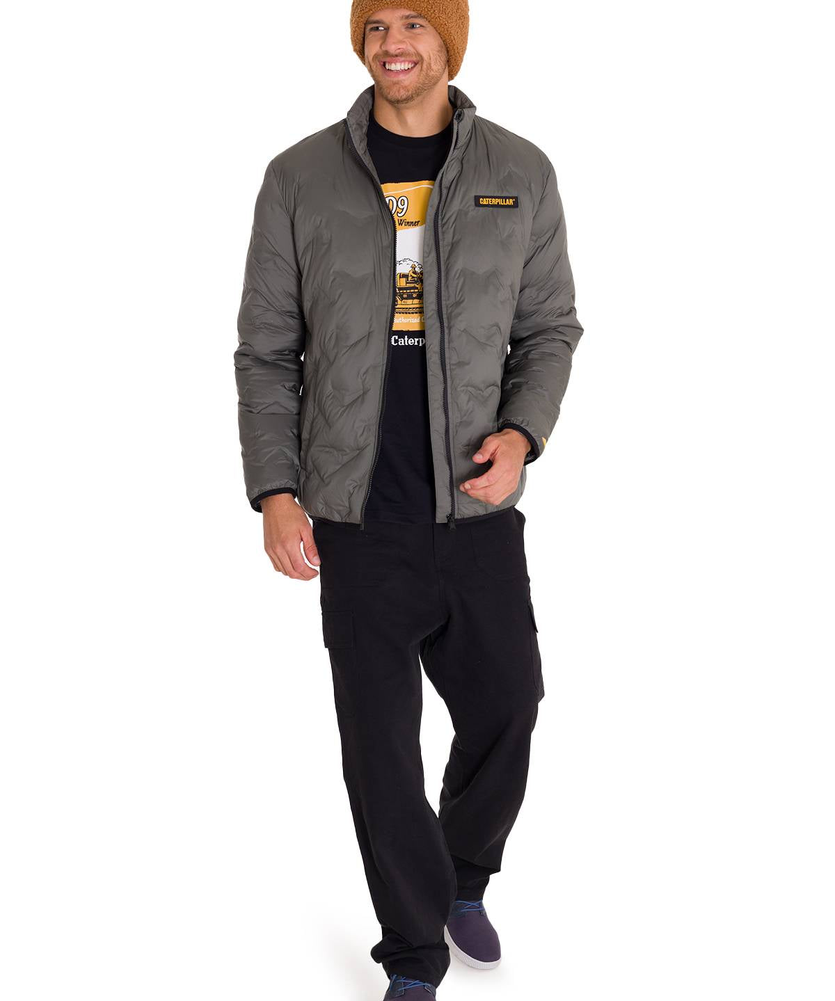 Chaqueta Casual Hombre BONDED MEDIUM WEIGHT INSULATED JACKET Gris CAT