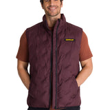 Chaqueta Sin Mangas Hombre Bonded Granate CAT
